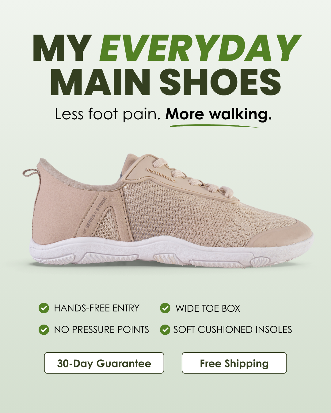 Hike Footwear Facebook ad