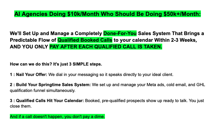 WeScale4U Facebook ad: Qualified Calls on Your Calendar. Pay Per Call Taken
