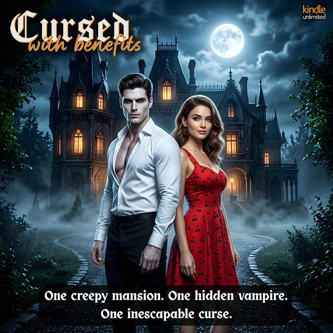 Vampire Romance Books Facebook ad: One word: OBSESSED!
