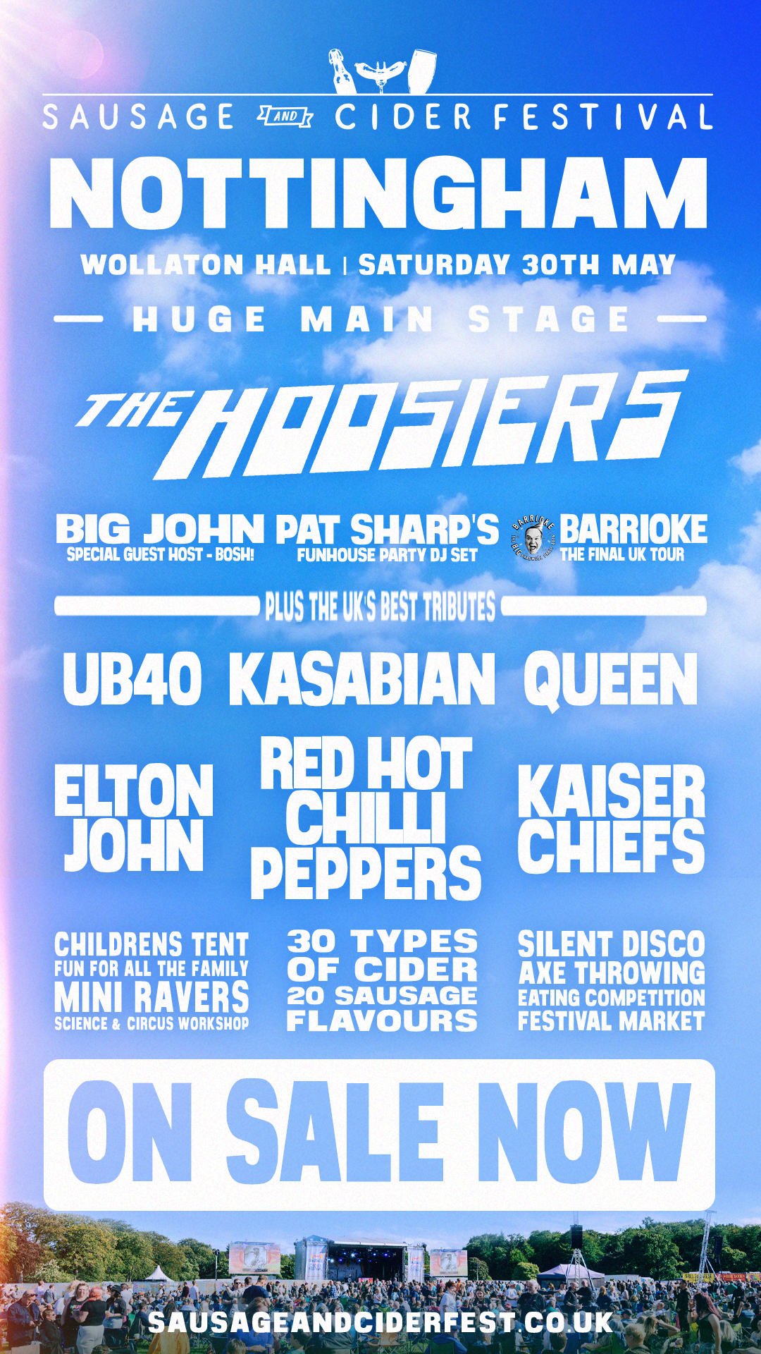 Sausage and Cider Fest - Nottingham Facebook ad from May 8, 2026