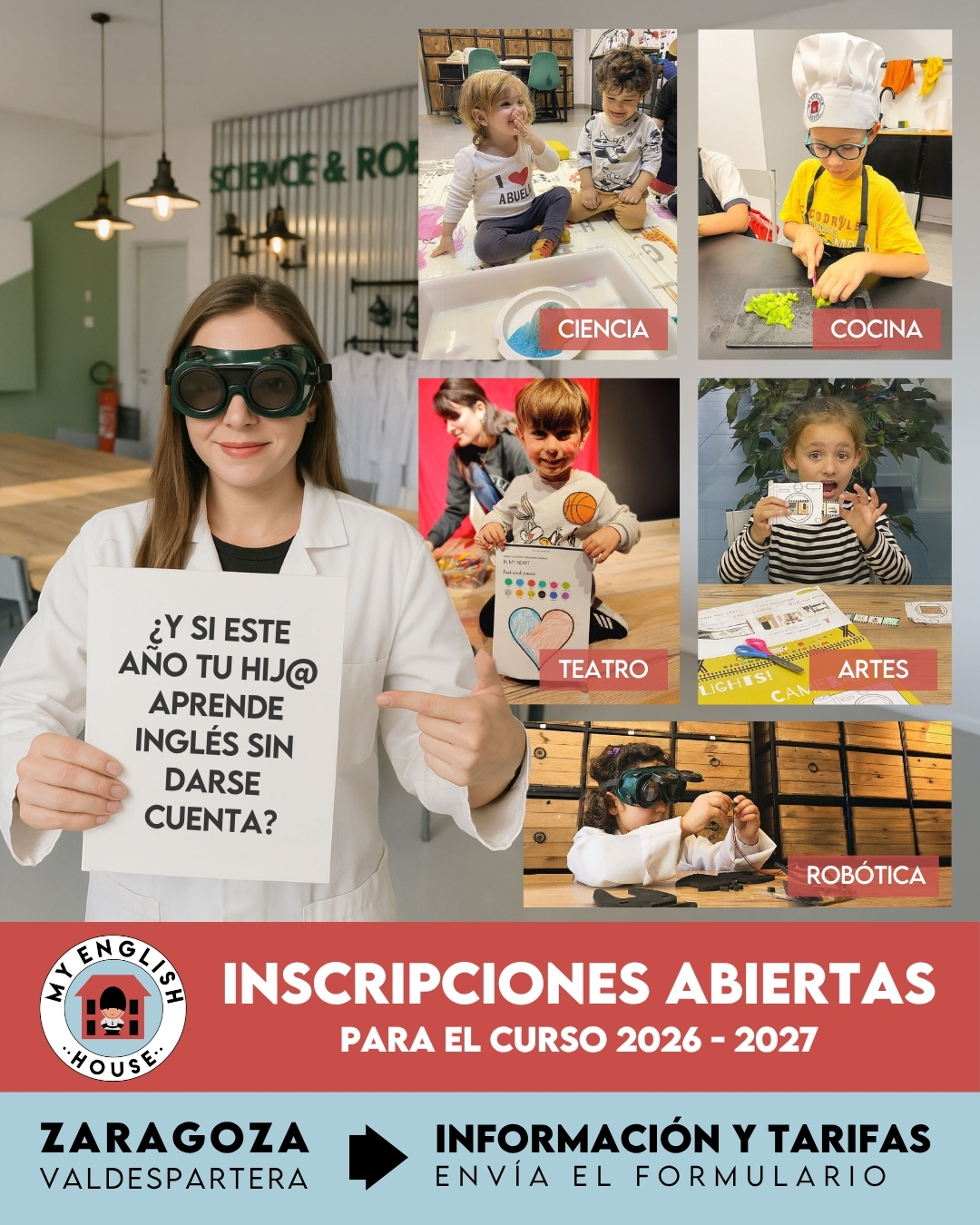 My English House Academy Facebook ad