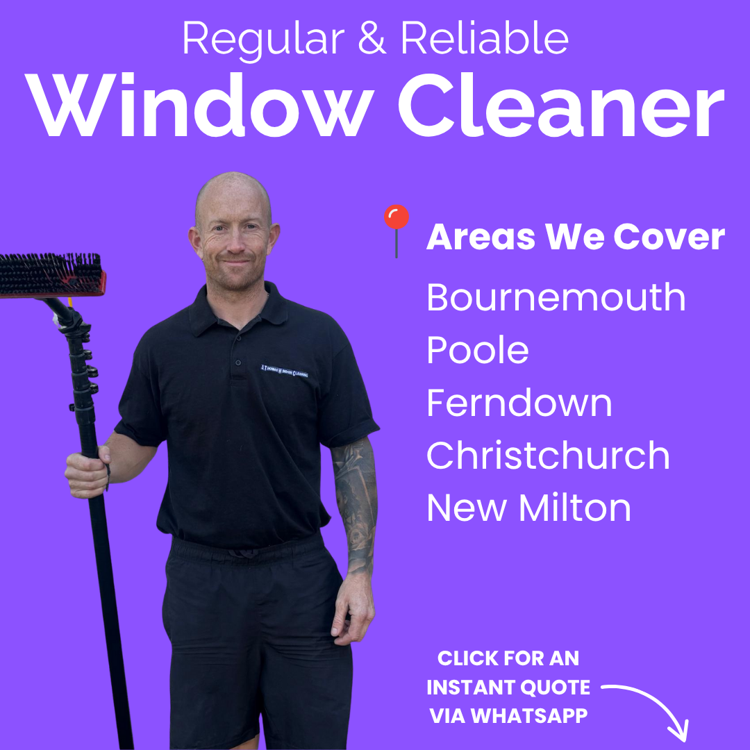 A Thomas Window Cleaning Facebook ad: Get an instant quote