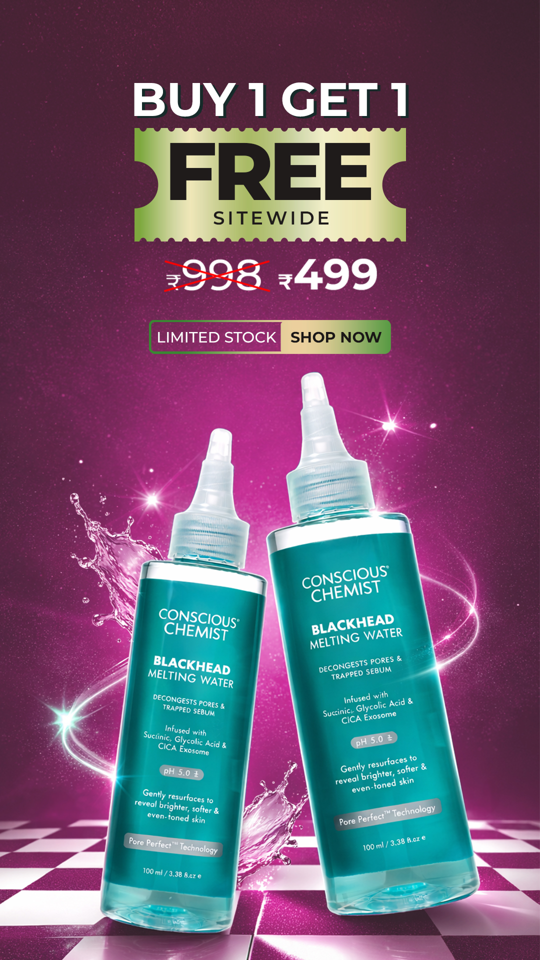 Conscious Chemist Facebook ad