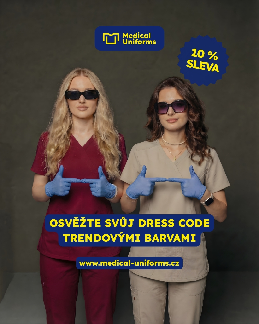 MEDICAL-UNIFORMS.cz Facebook ad