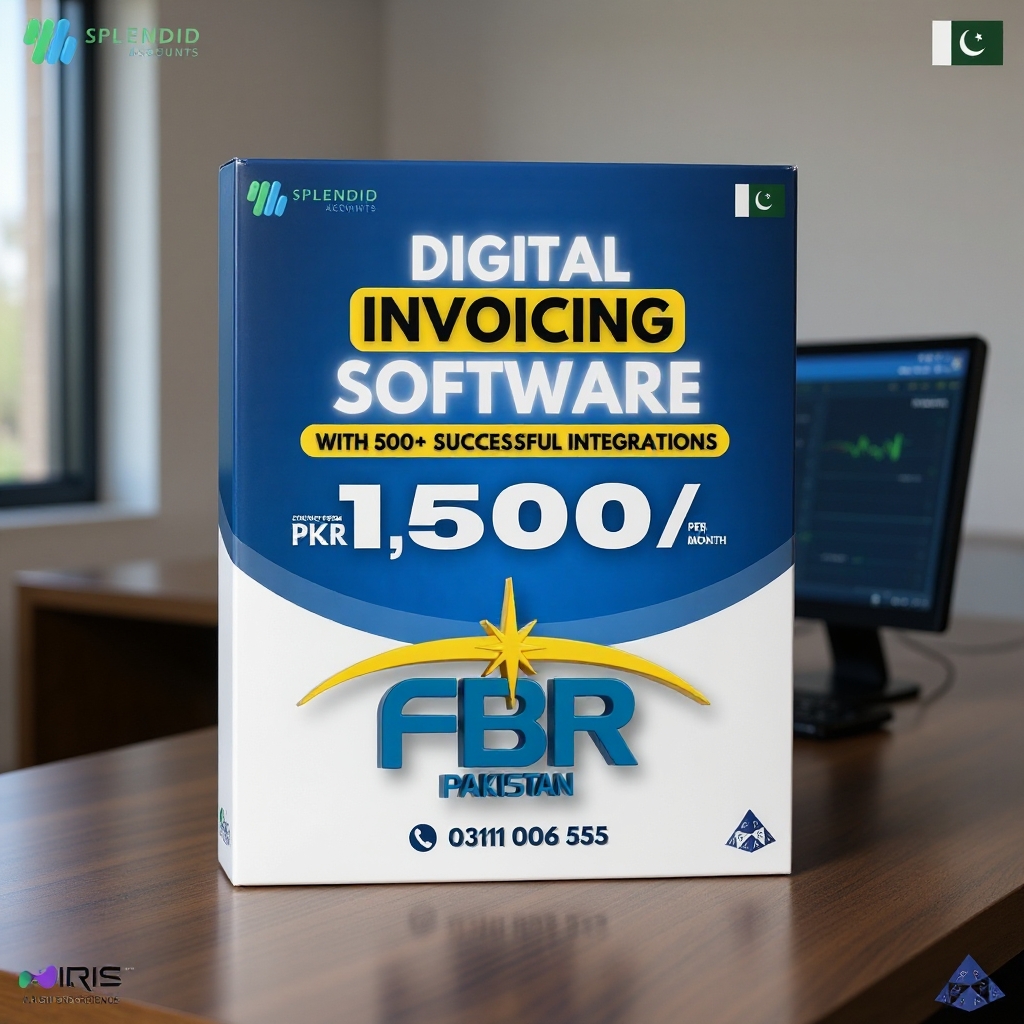 Splendid Accounts Facebook ad: FBR Digital Invoicing - Free Demo