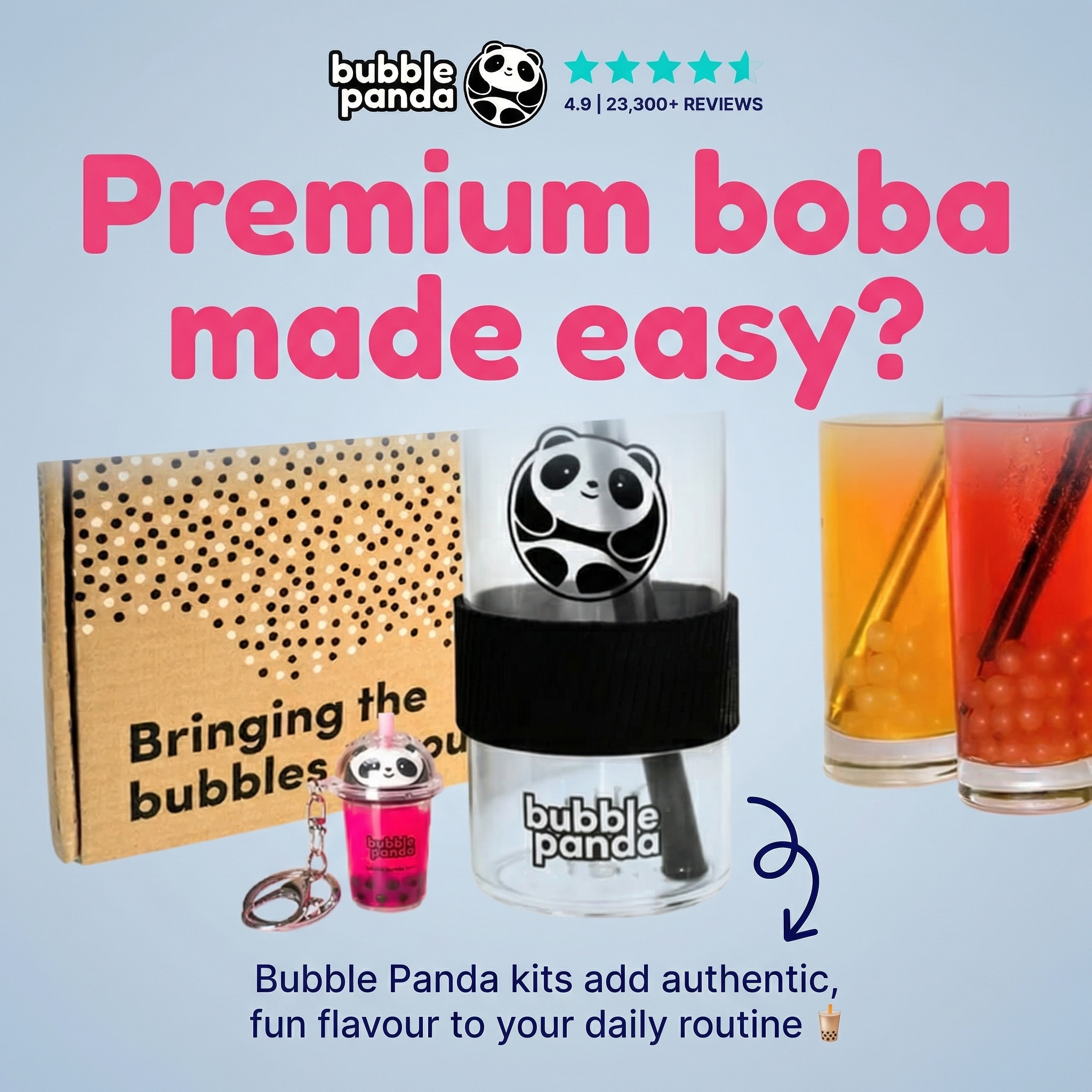 Bubble Panda Facebook ad