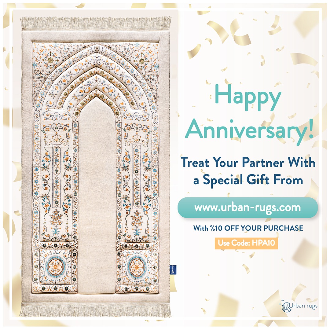 urbanrugs.eg Facebook ad: Claim your 10% Anniversary Discount