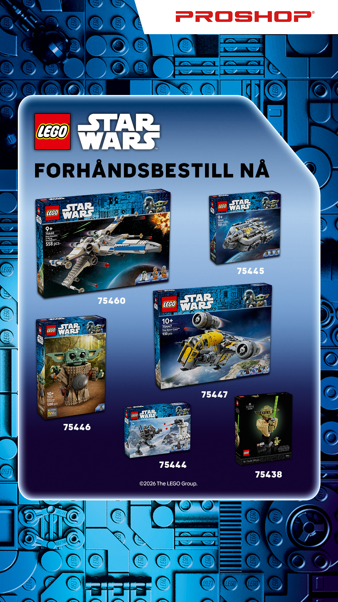 Proshop Facebook ad