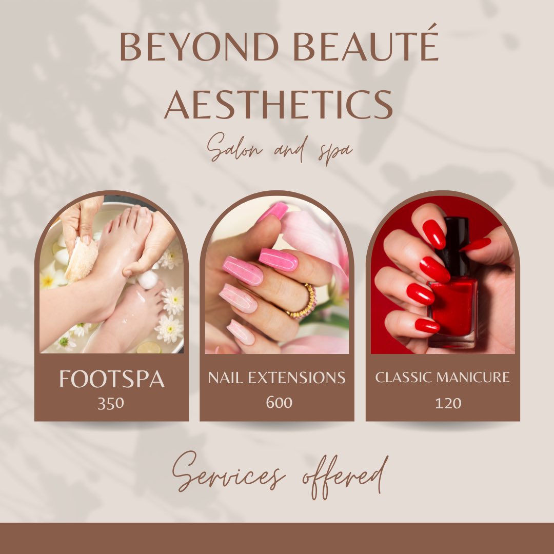 Beyond Beauté Aesthetics Salon and Spa Facebook ad: Luxury Feels. Practical Prices.