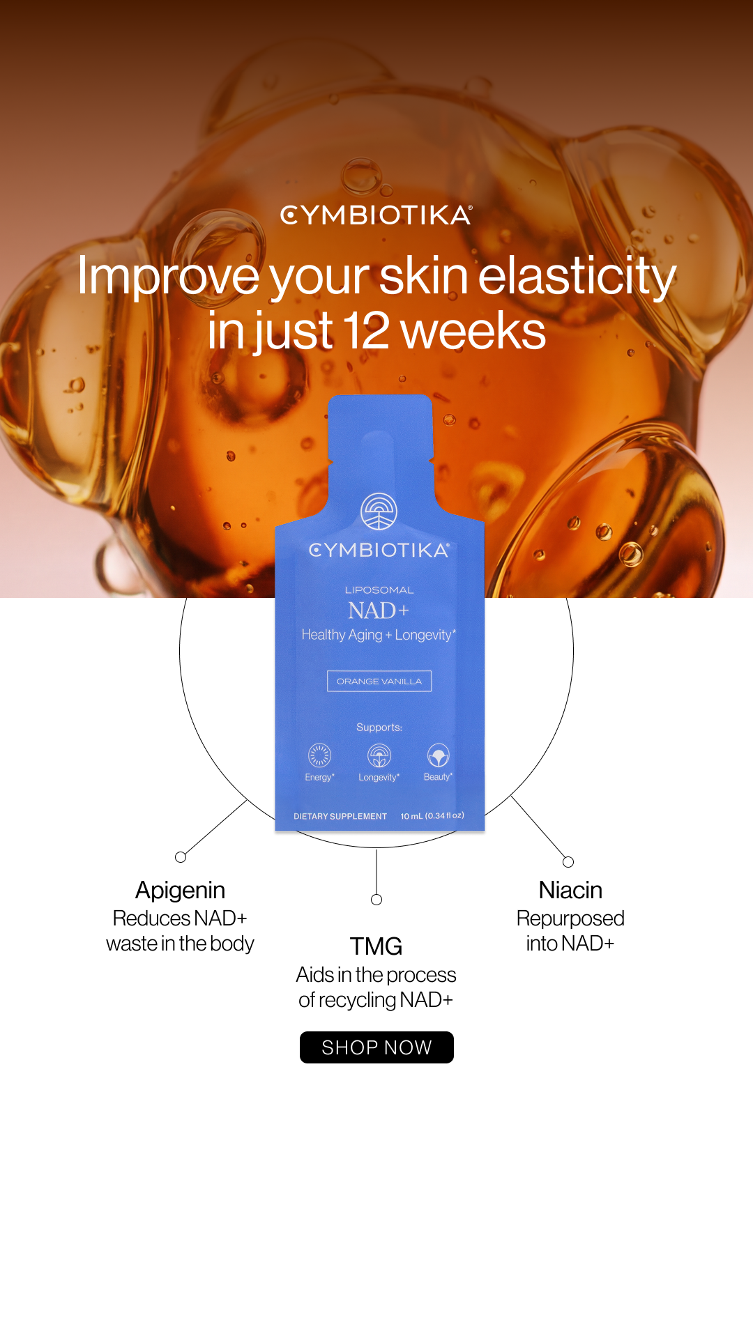 Cymbiotika Facebook ad