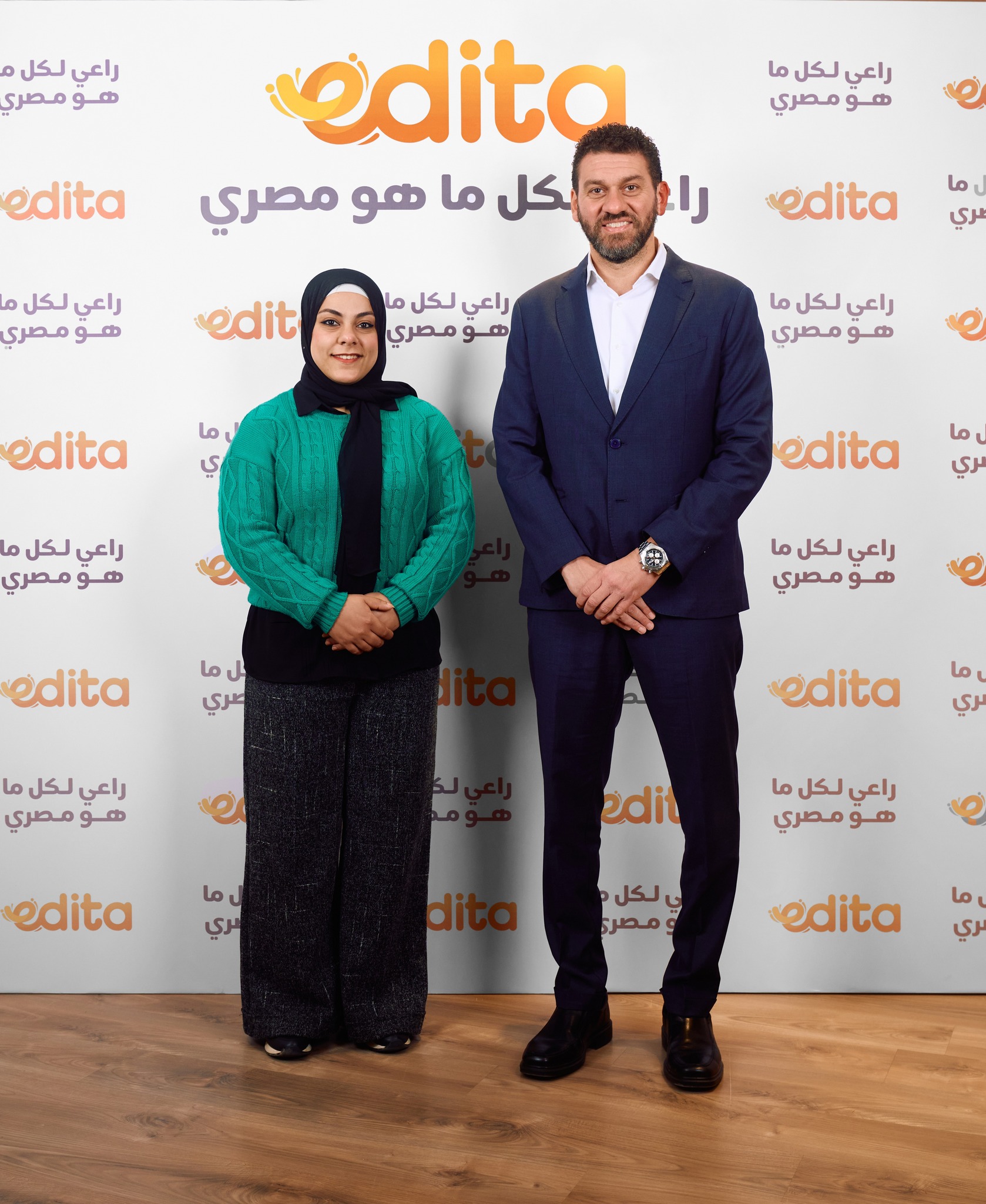 Edita Food Industries Facebook ad: A two-time Olympic medalist