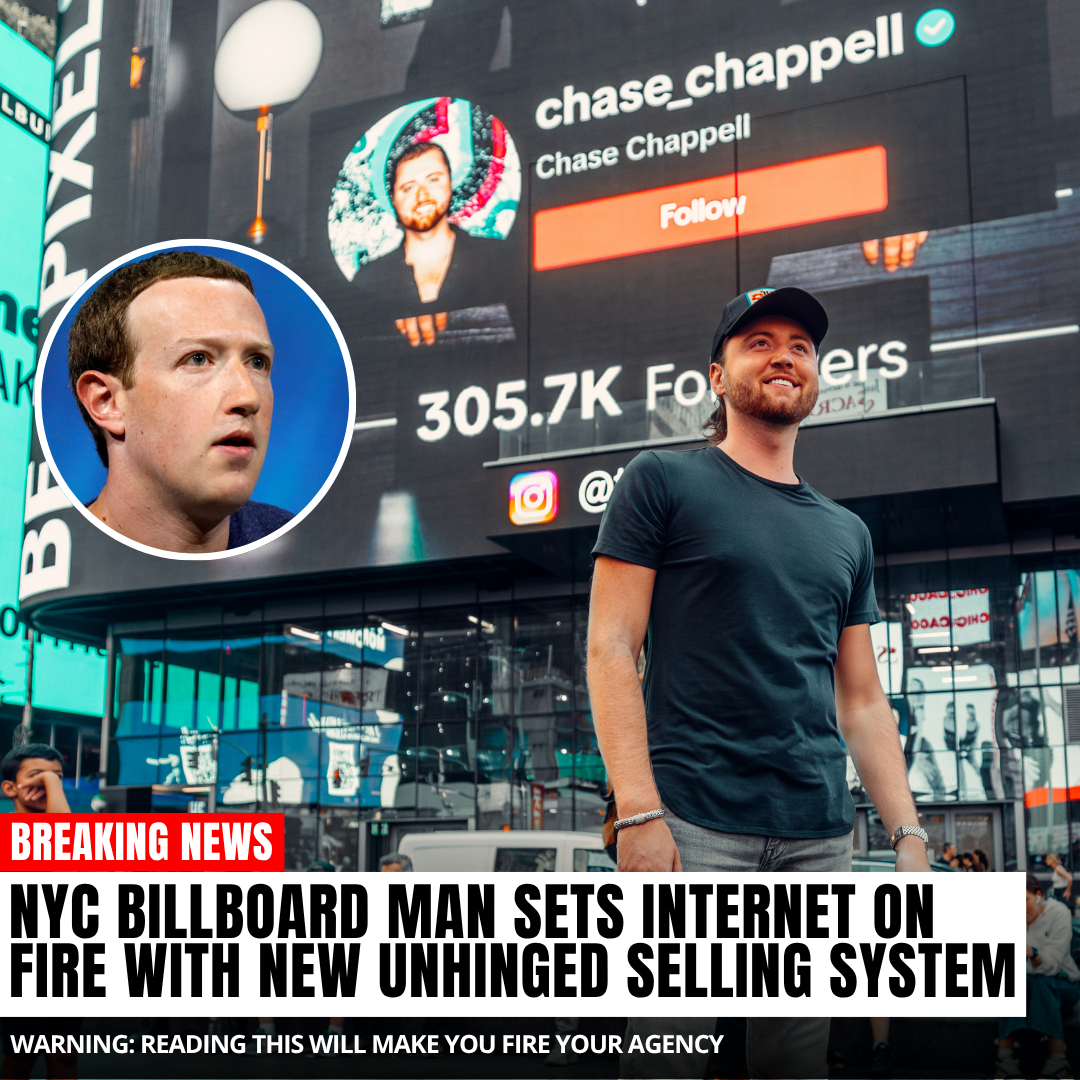 Chase Chappell Facebook ad: 604 Shopify brands Replaced Agencies