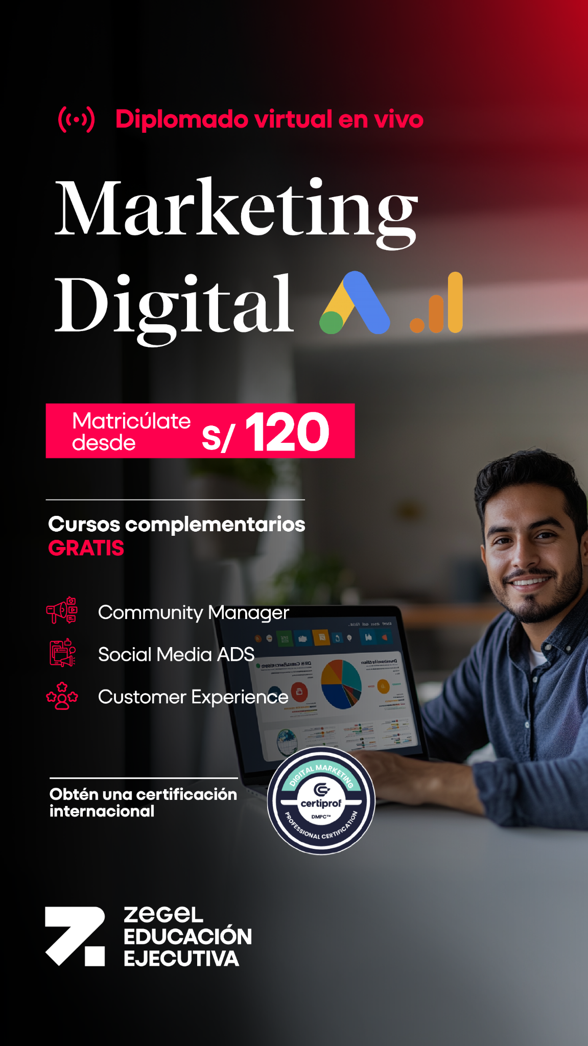 Zegel - Educación Ejecutiva Facebook ad