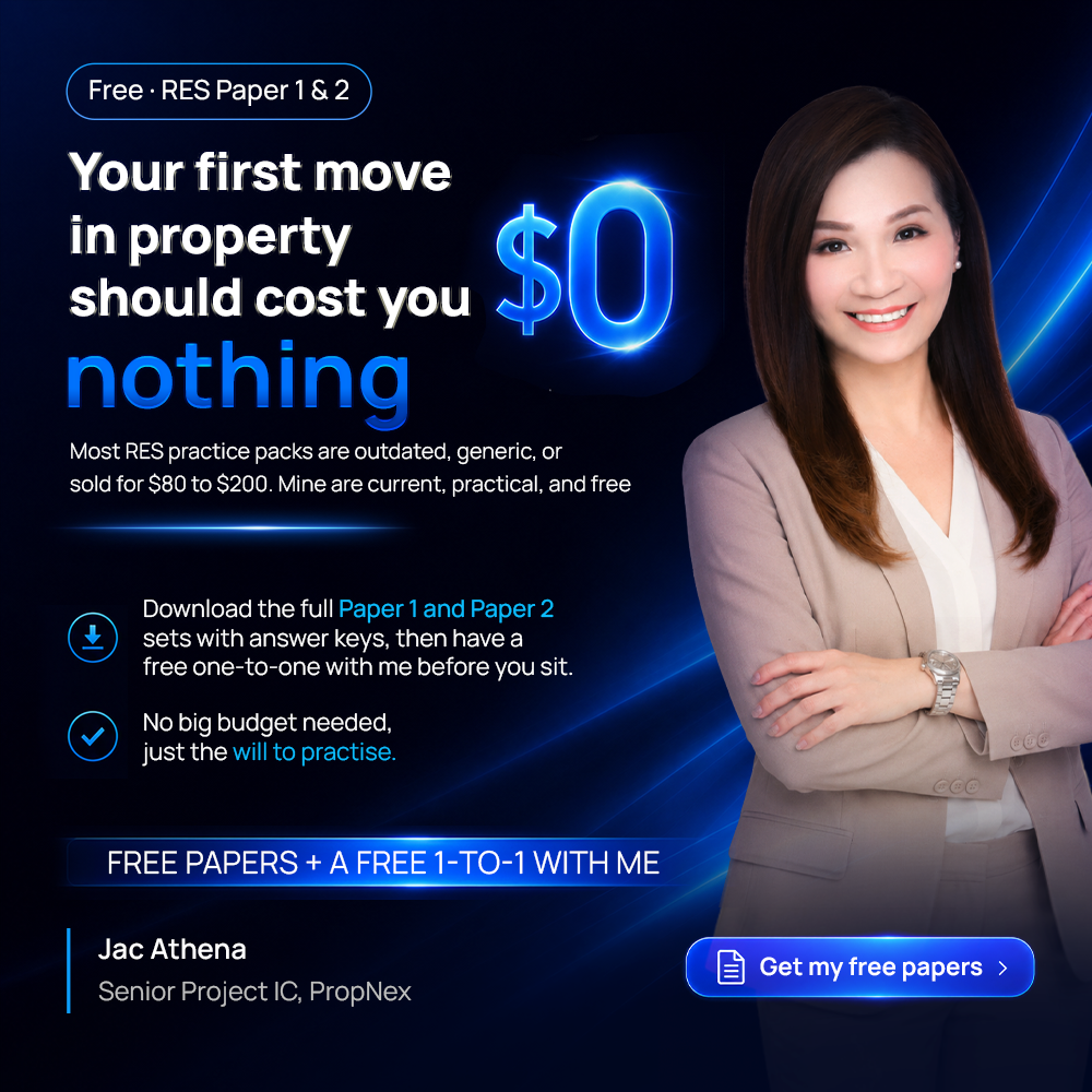 Jac Athena 一切由家开始 Facebook ad: Practise the Real RES Format