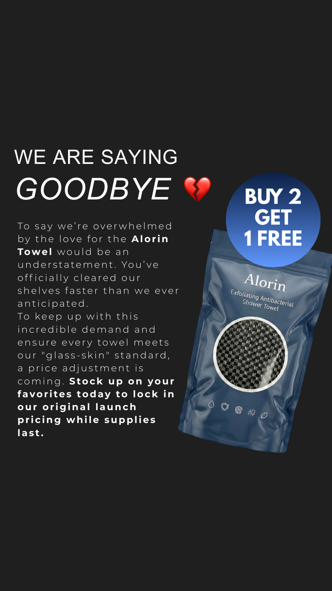 Alorin Facebook ad