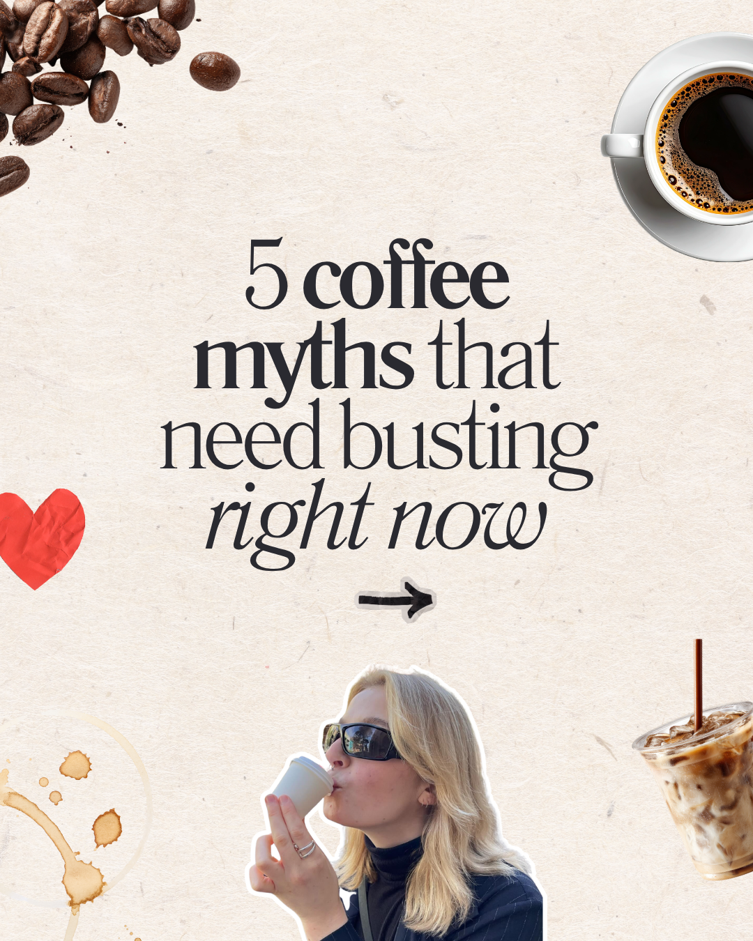 Exhale Healthy Coffee Facebook ad