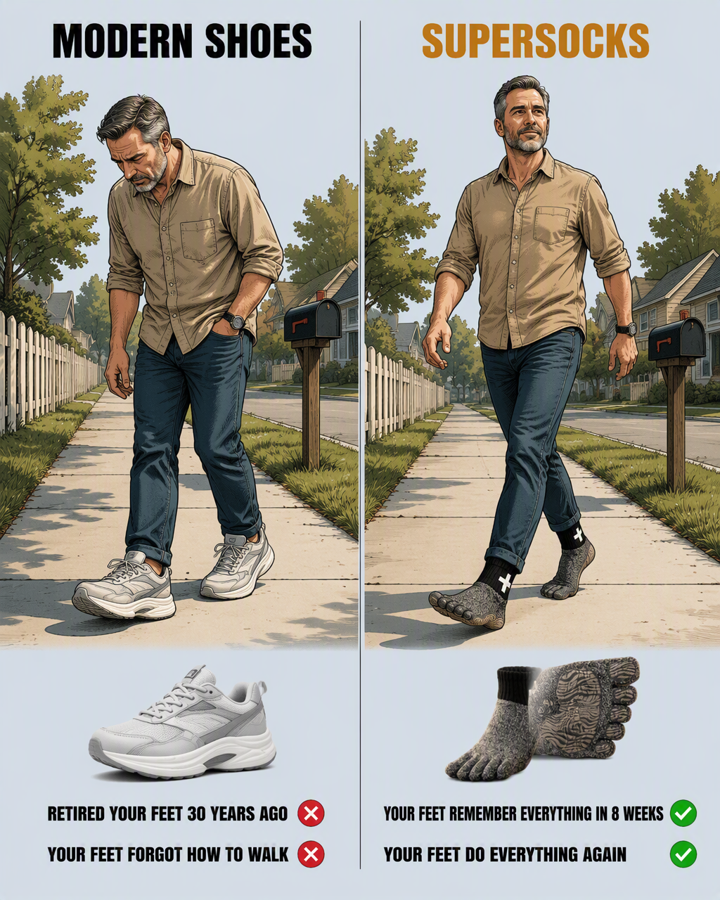 Konjoun Barefoot Facebook ad