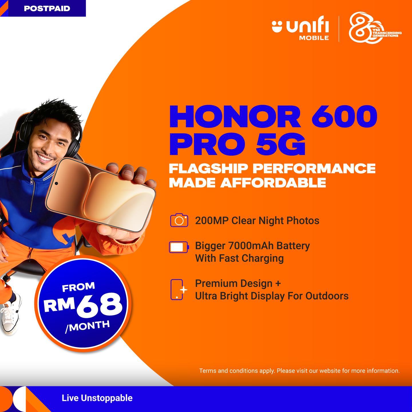 Unifi Facebook ad