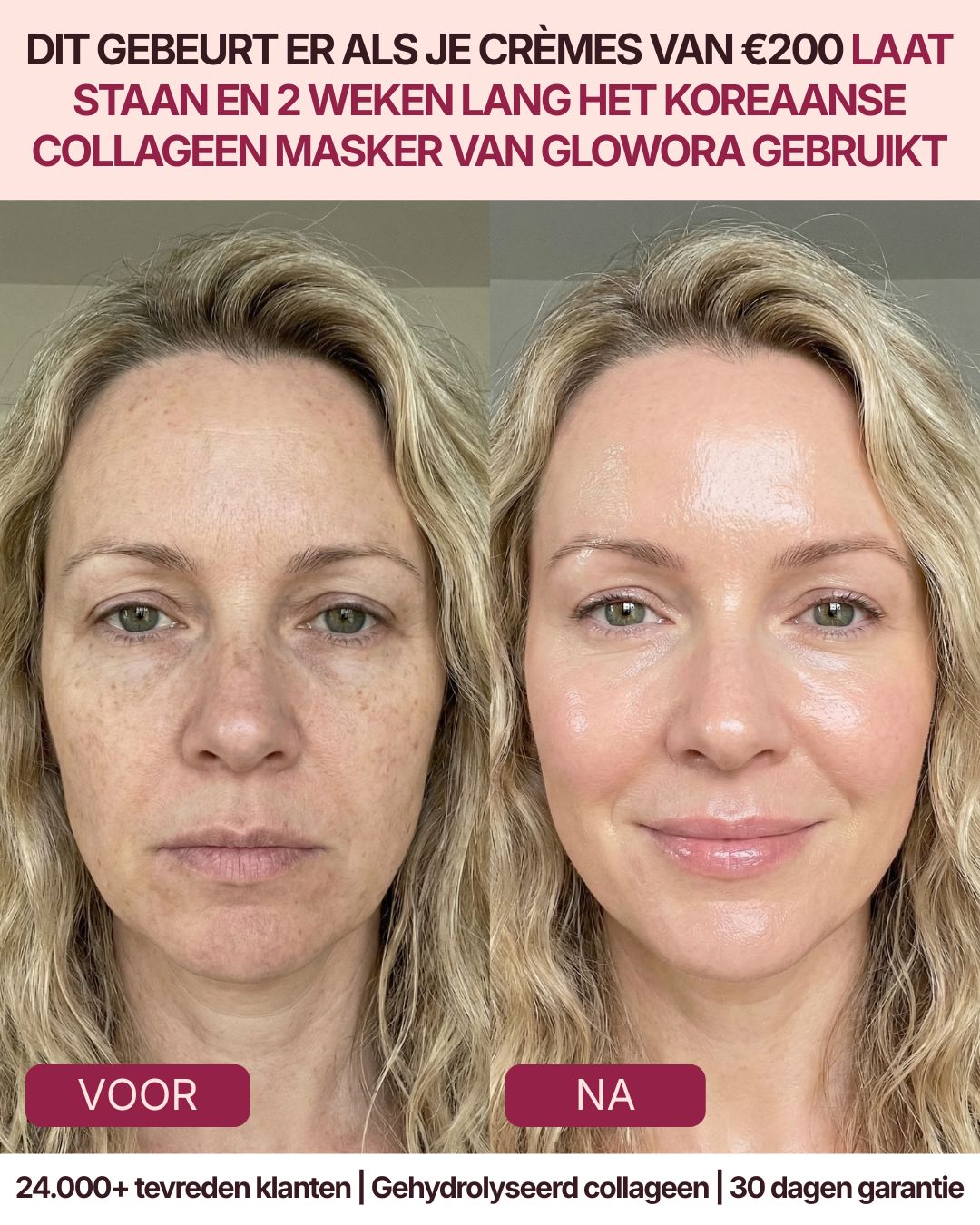 Glowora Facebook ad