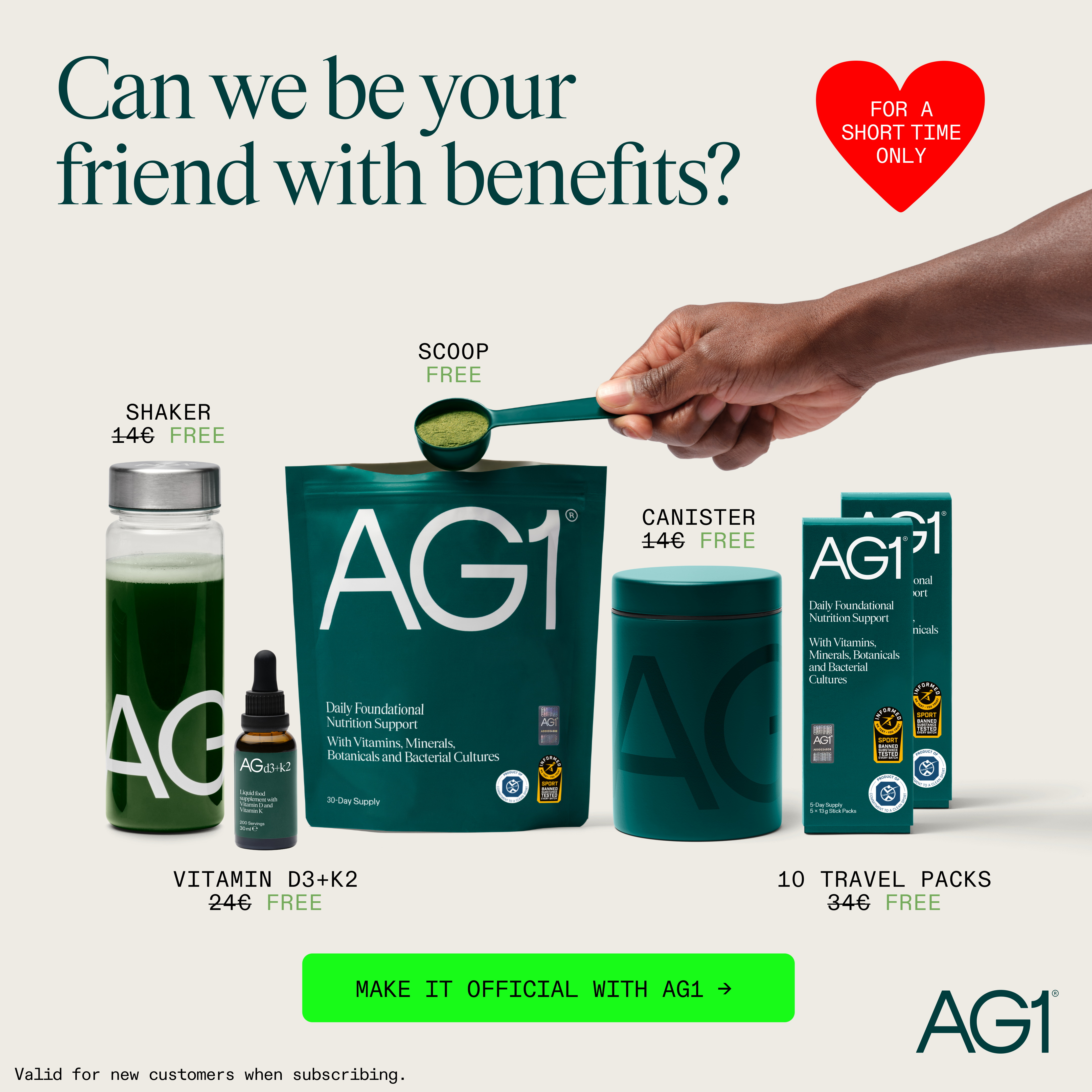 AG1 by Athletic Greens Facebook ad