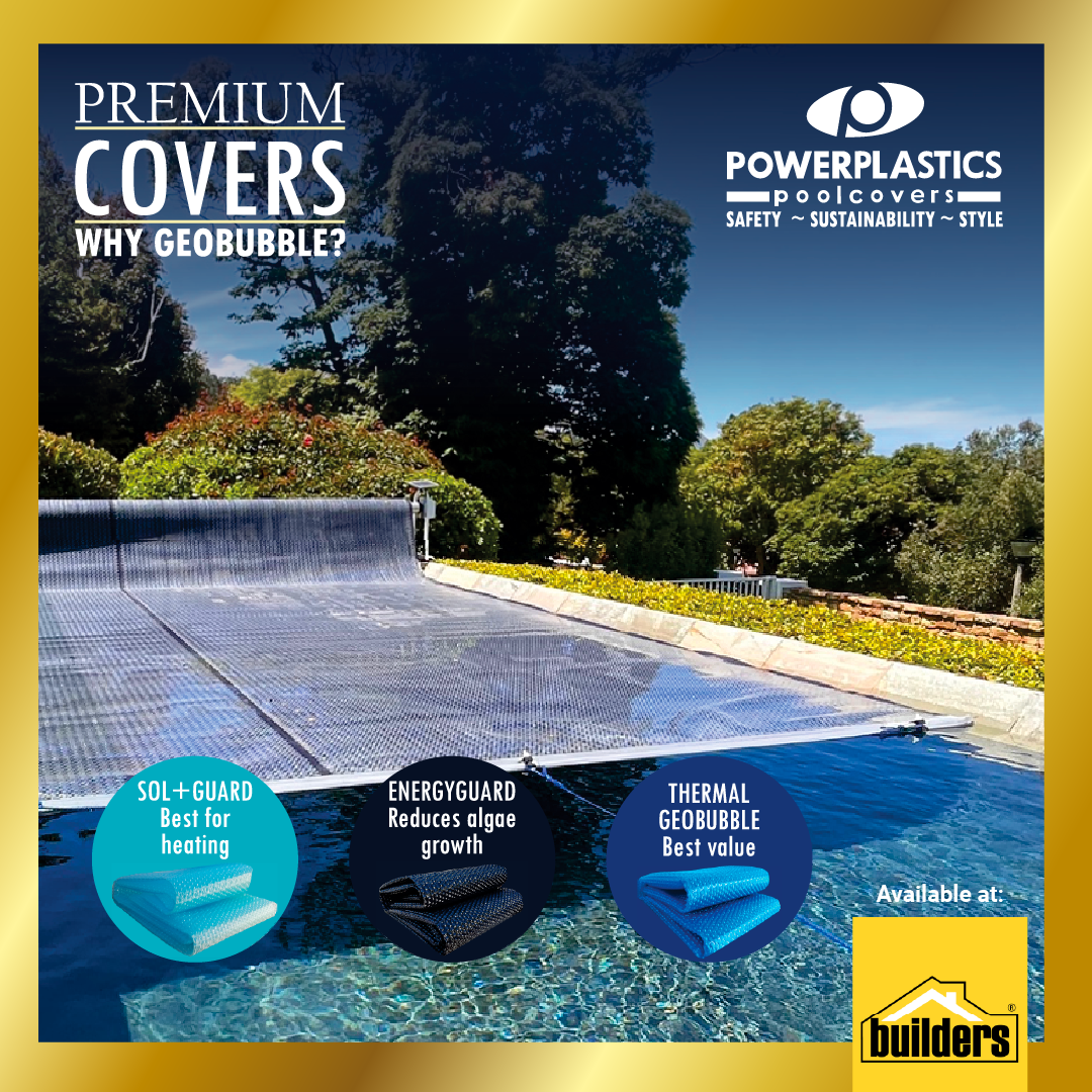 Builderssa Facebook ad: Premium Pool Covers. Better Value.