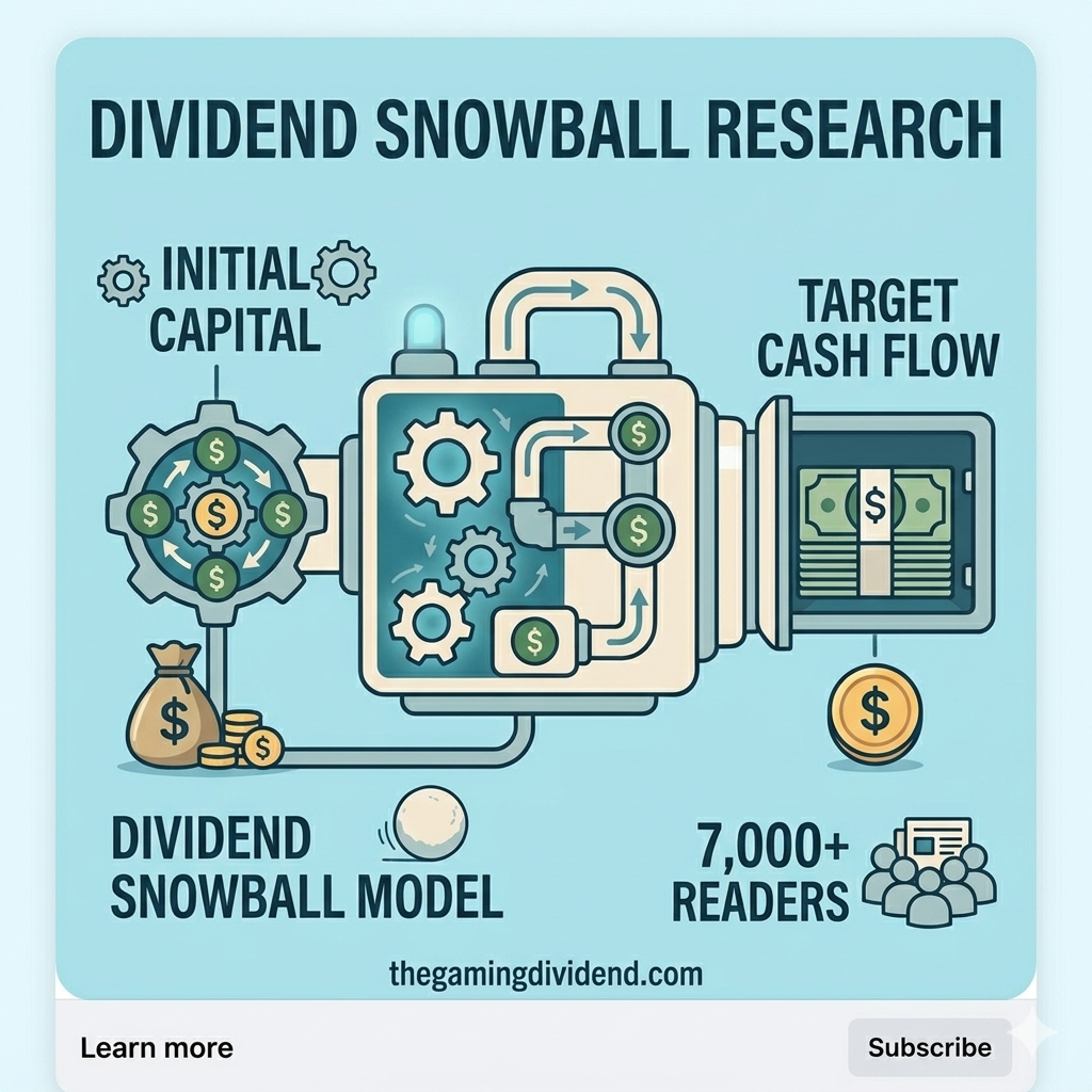 The Gaming Dividend Facebook ad from May 29, 2026