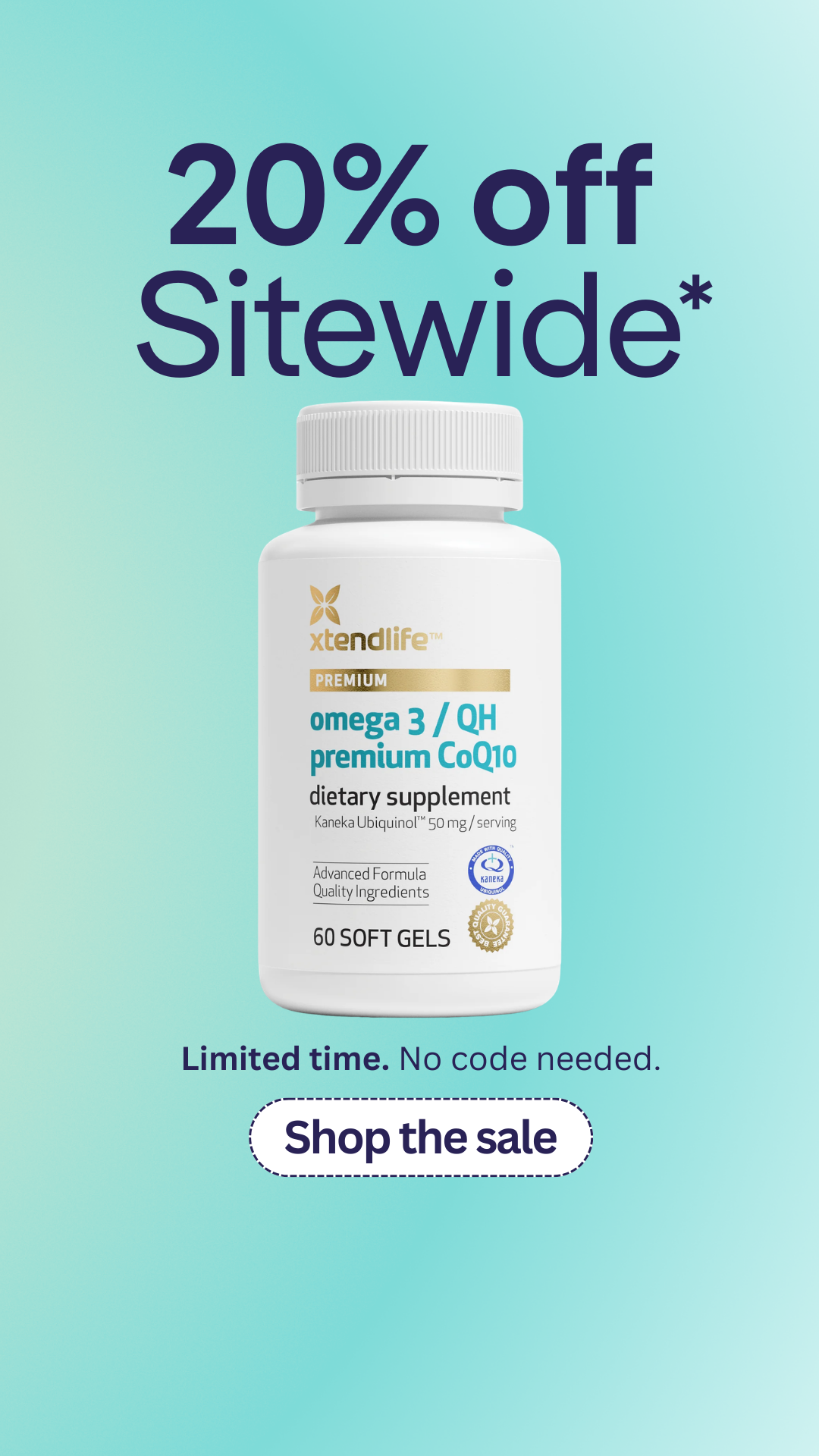 Xtendlife Facebook ad from Mar 19, 2026
