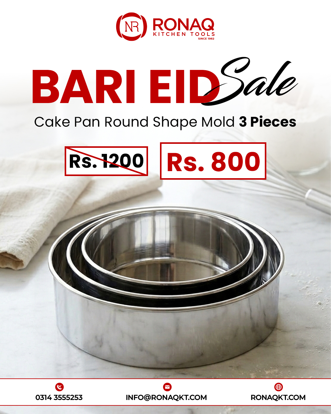 Ronaq Kitchen Tools Facebook ad
