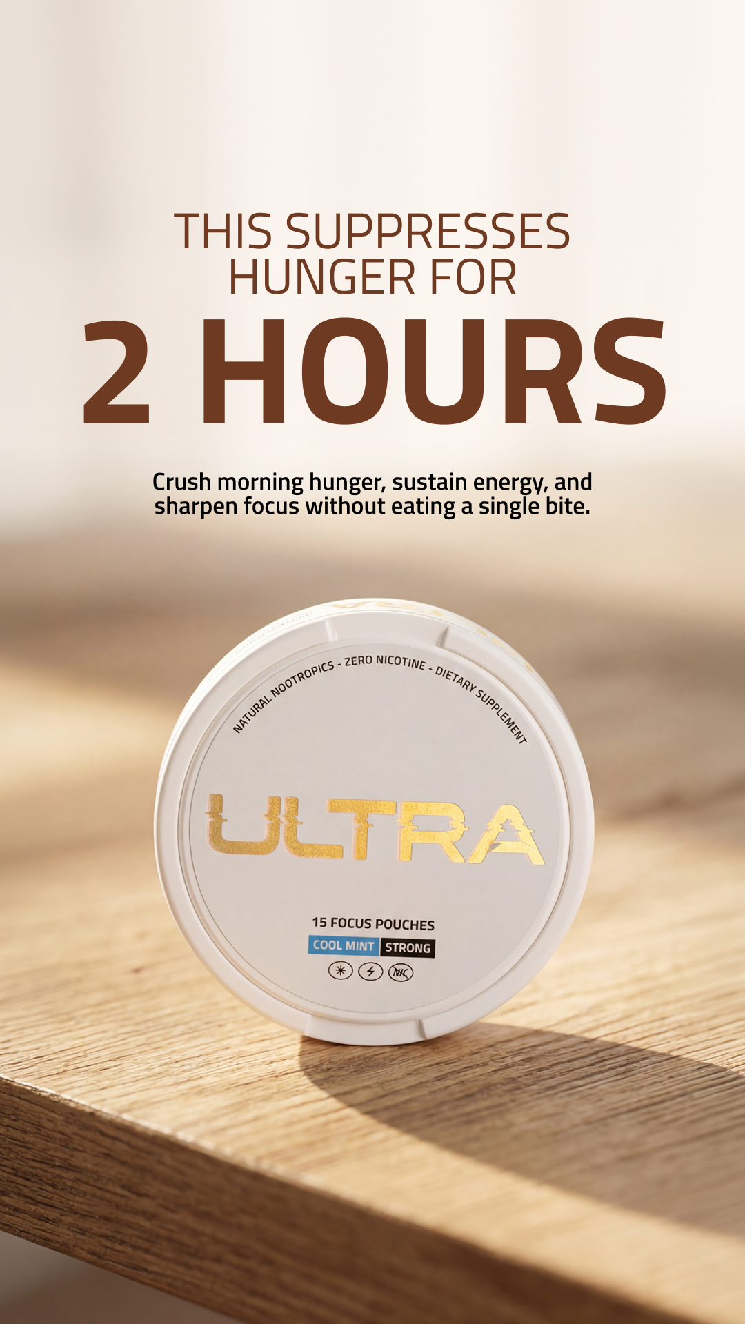 Ultra Pouches Facebook ad
