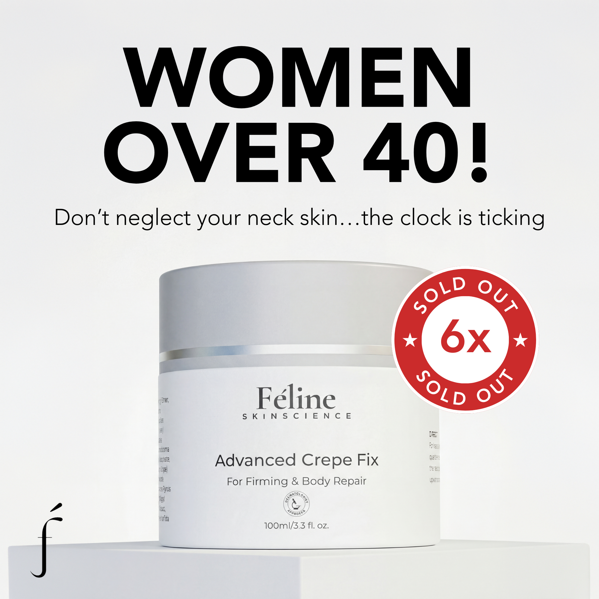 Féline Skincare Facebook ad