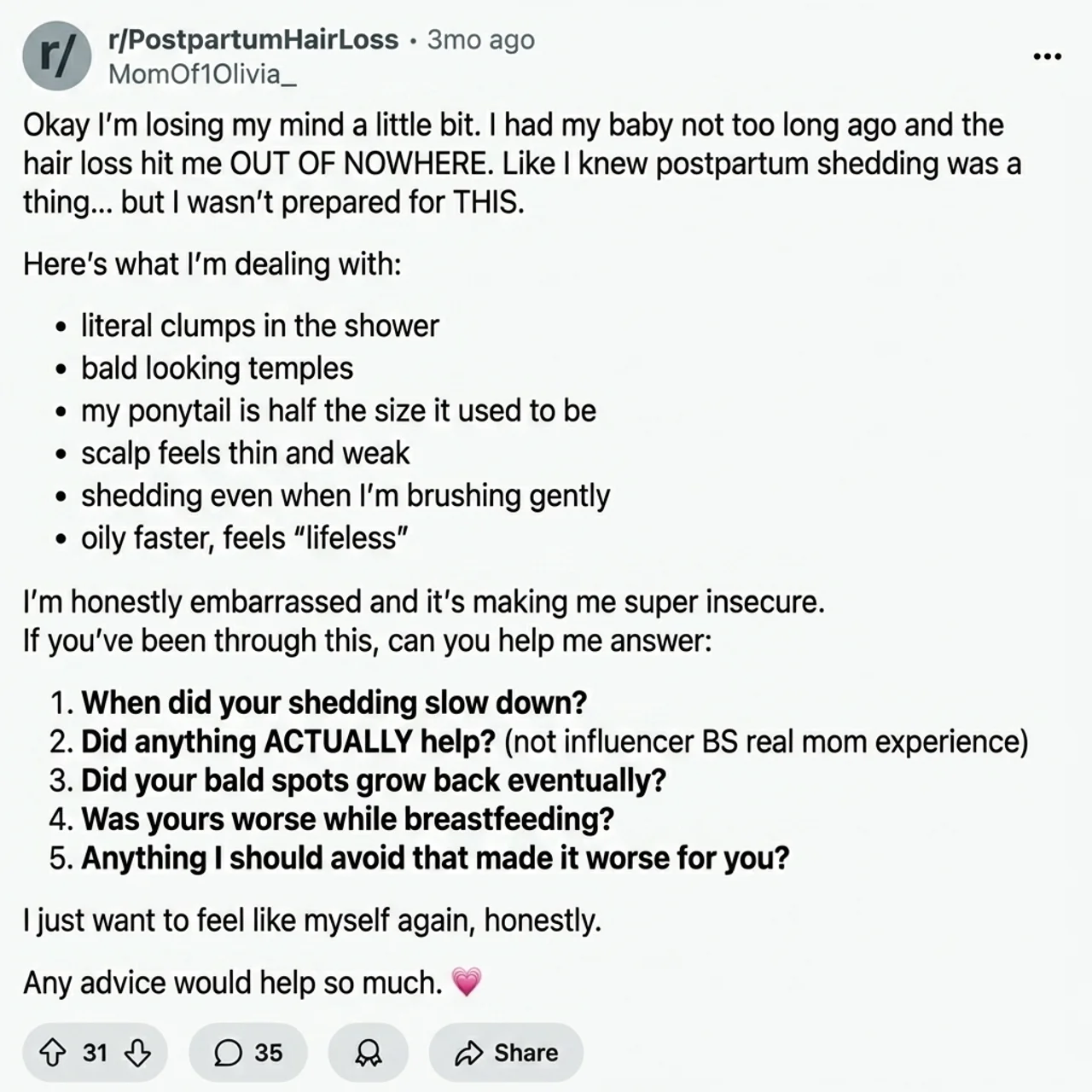 The Hair Wellness Lab Facebook ad