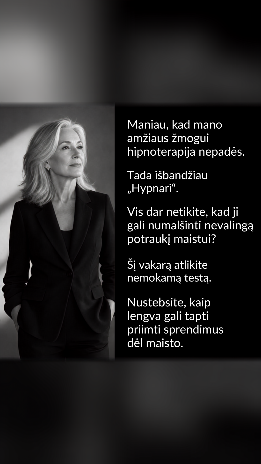 Ana Markova Facebook ad