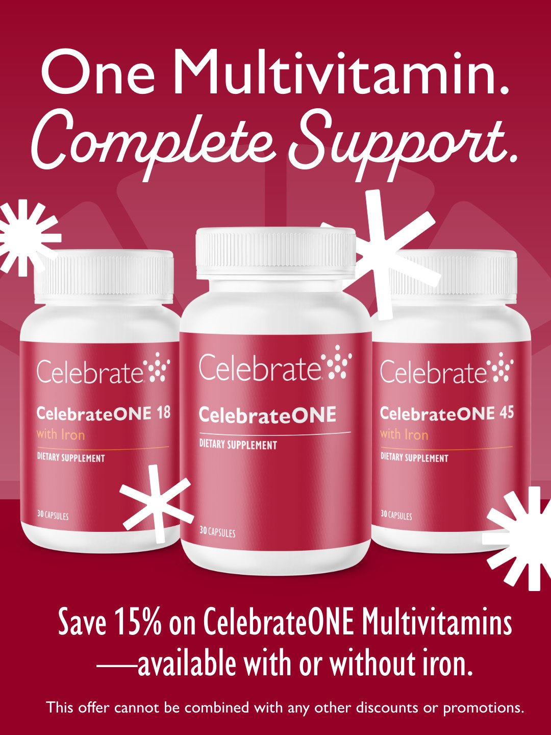 Celebrate Vitamins Facebook ad