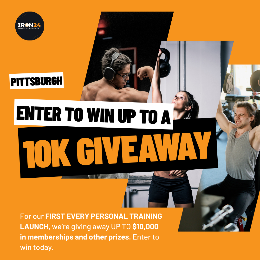 Iron24pittsburghsouth Facebook ad: 10K GIVEAWAY!