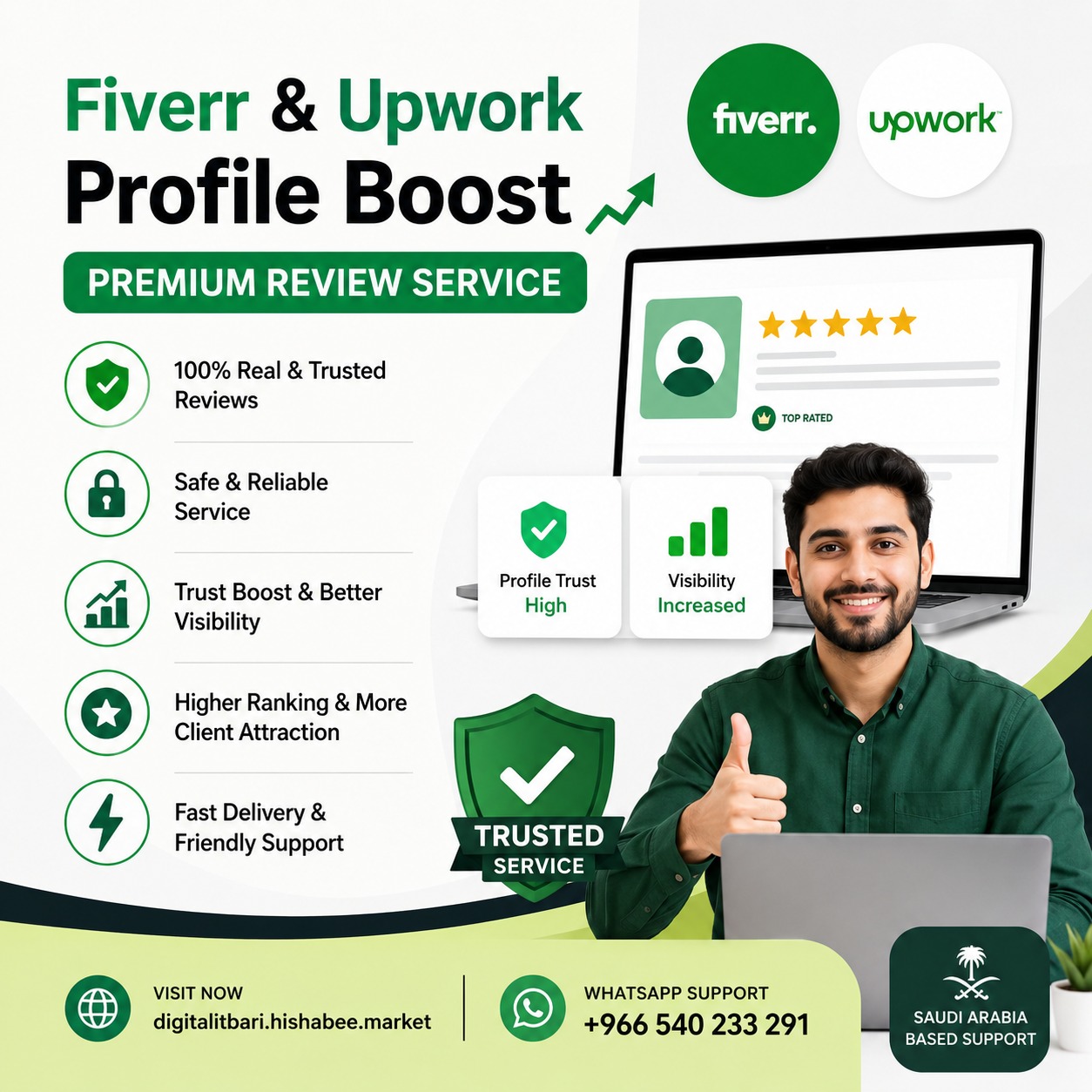 Digital It Bari - ডিজিটাল আইটি বাড়ি Facebook ad: Order Zero? Fiverr Growth Fix পেতে WhatsApp করুন