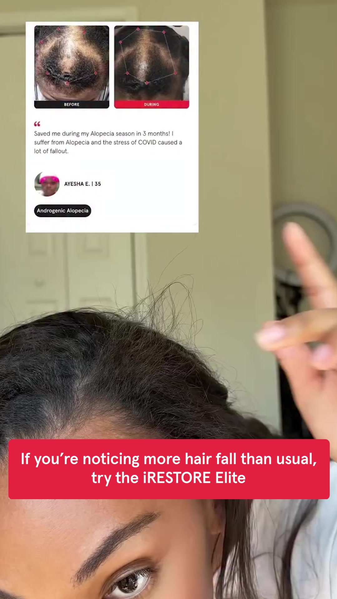 maryamjhampton Facebook ad: Try The Most Powerful Device To Regrow Your Hair