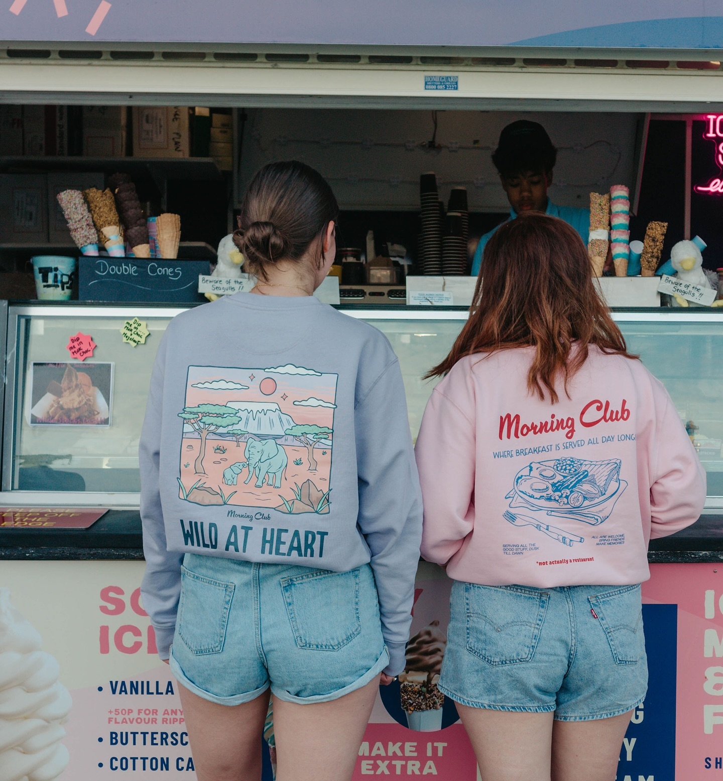Morning Club Clothing Facebook ad: Remember Come Outside?
