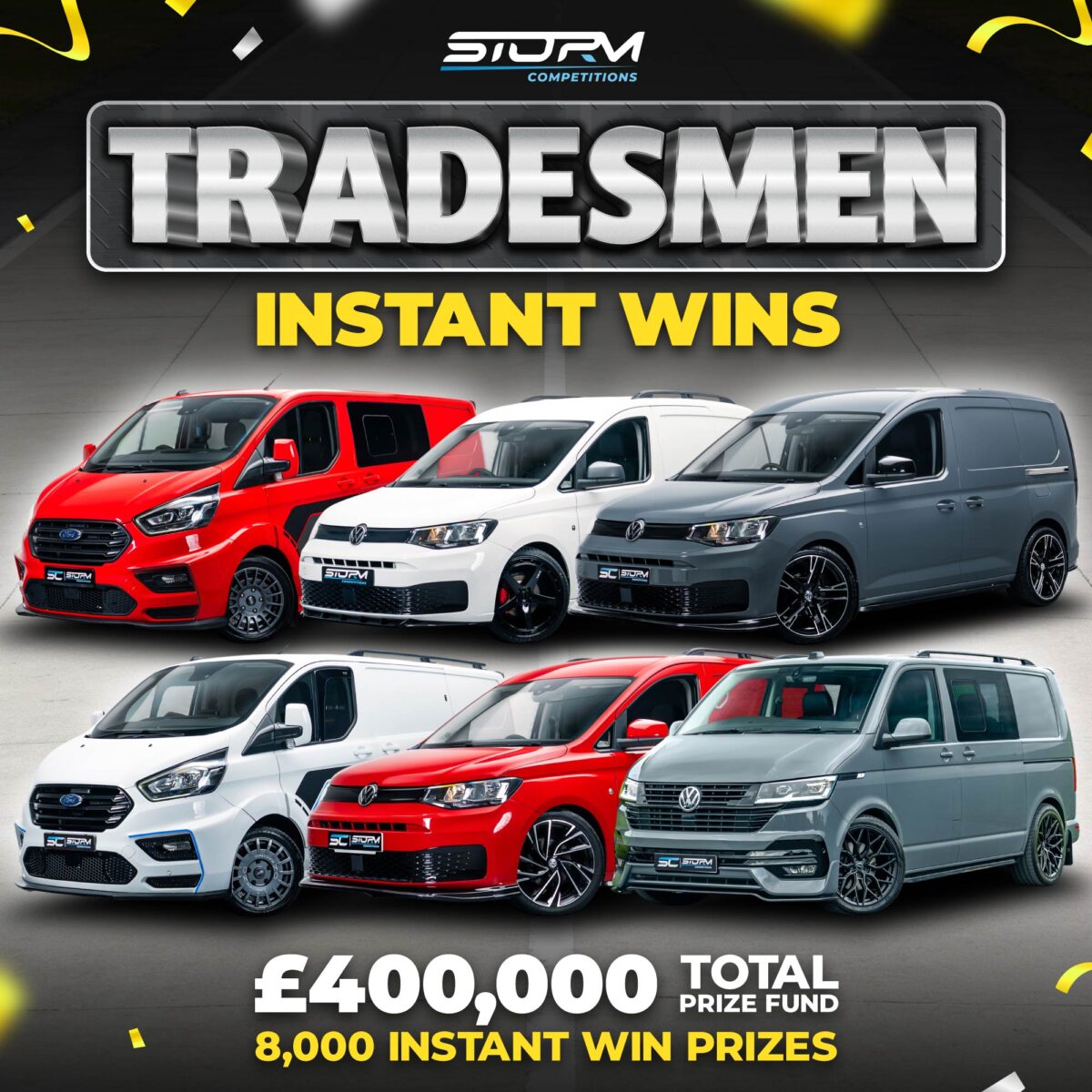 Storm Competitions Facebook ad