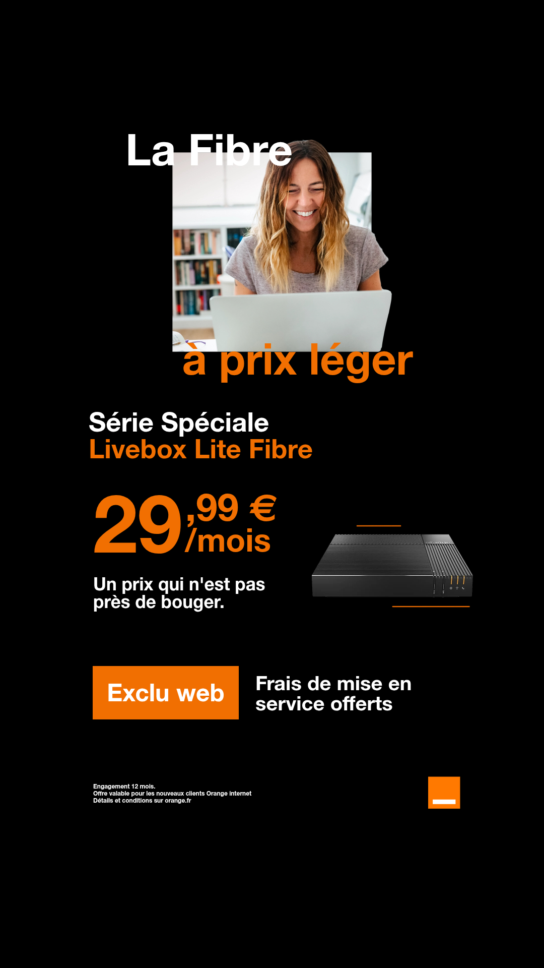 Orange Facebook ad