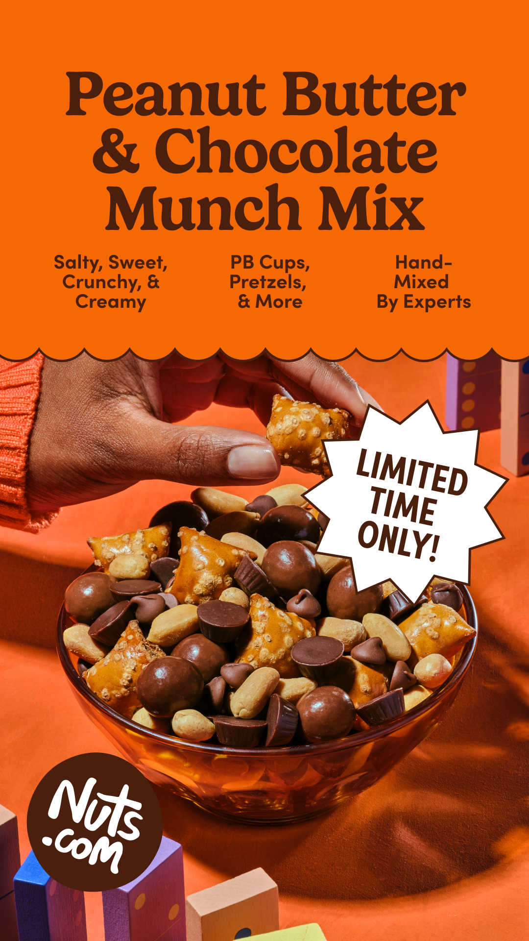 Nuts.com Facebook ad
