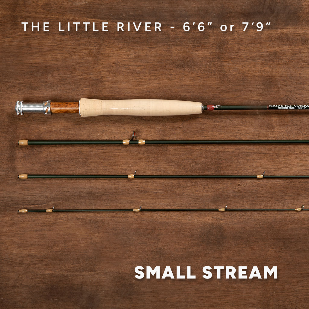 Maine Fly Company Facebook ad: Small Batch Fly Rods, Handcrafted in Maine, USA…