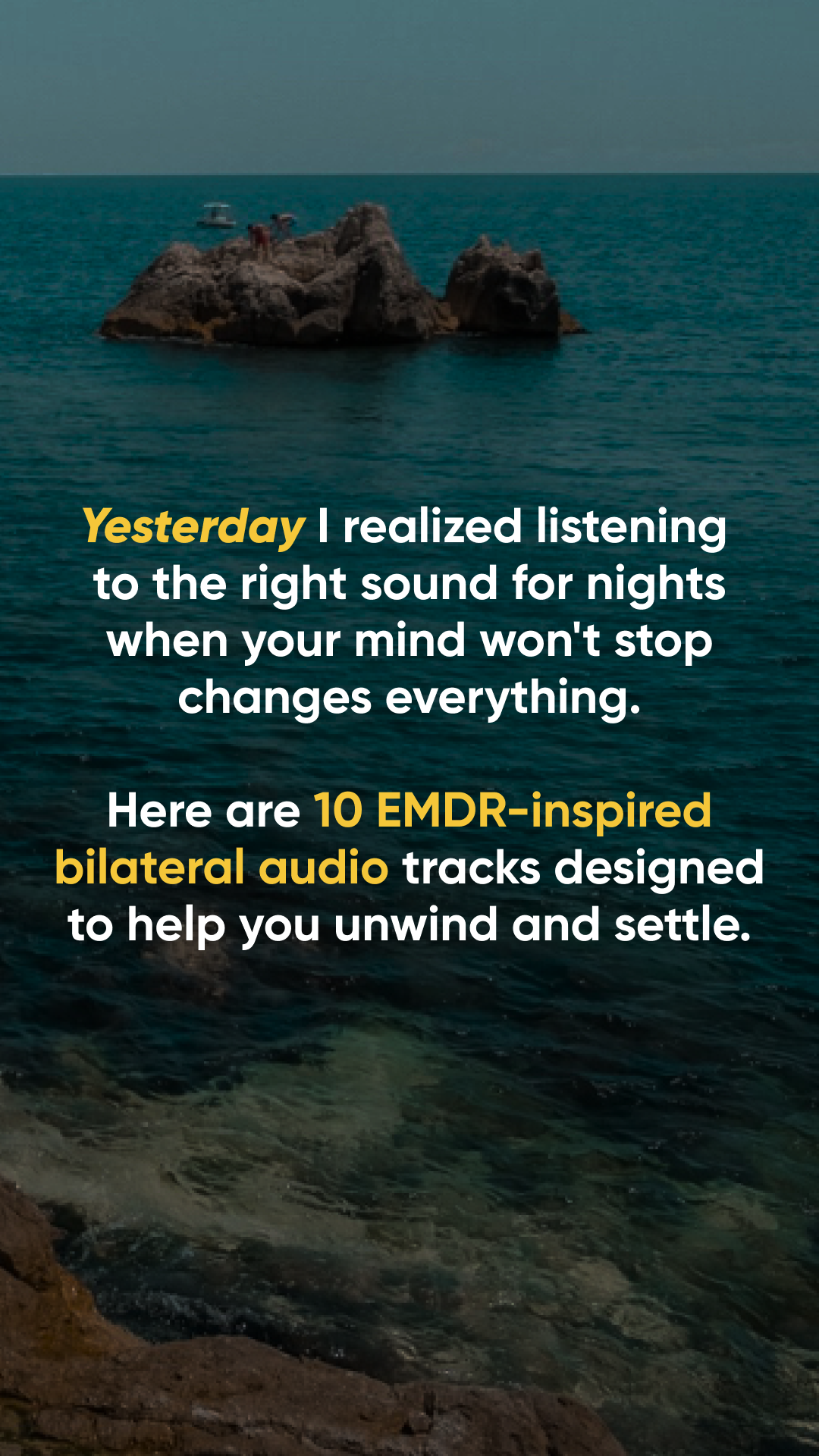 Calm Facebook ad