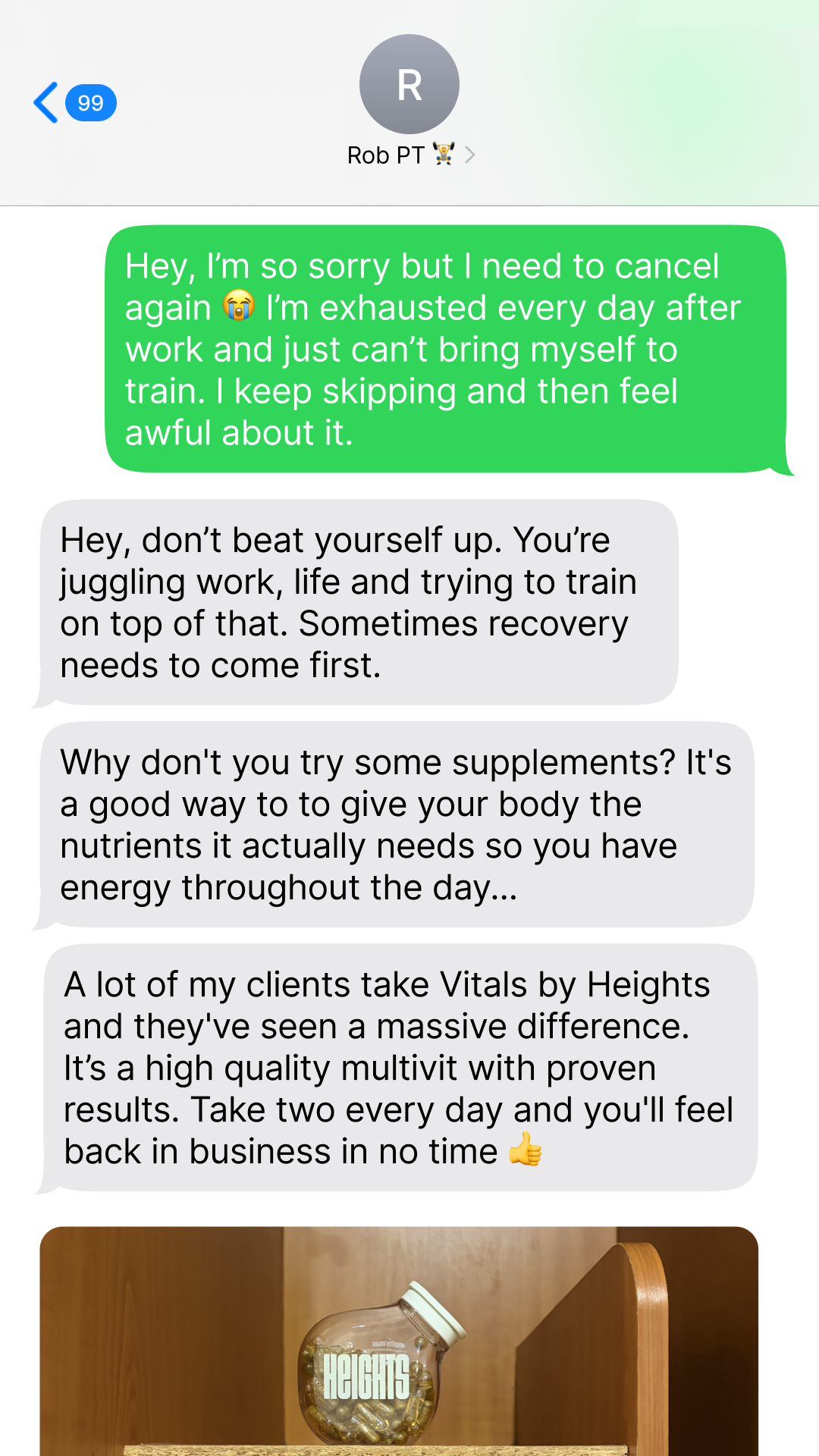 Your Heights Facebook ad