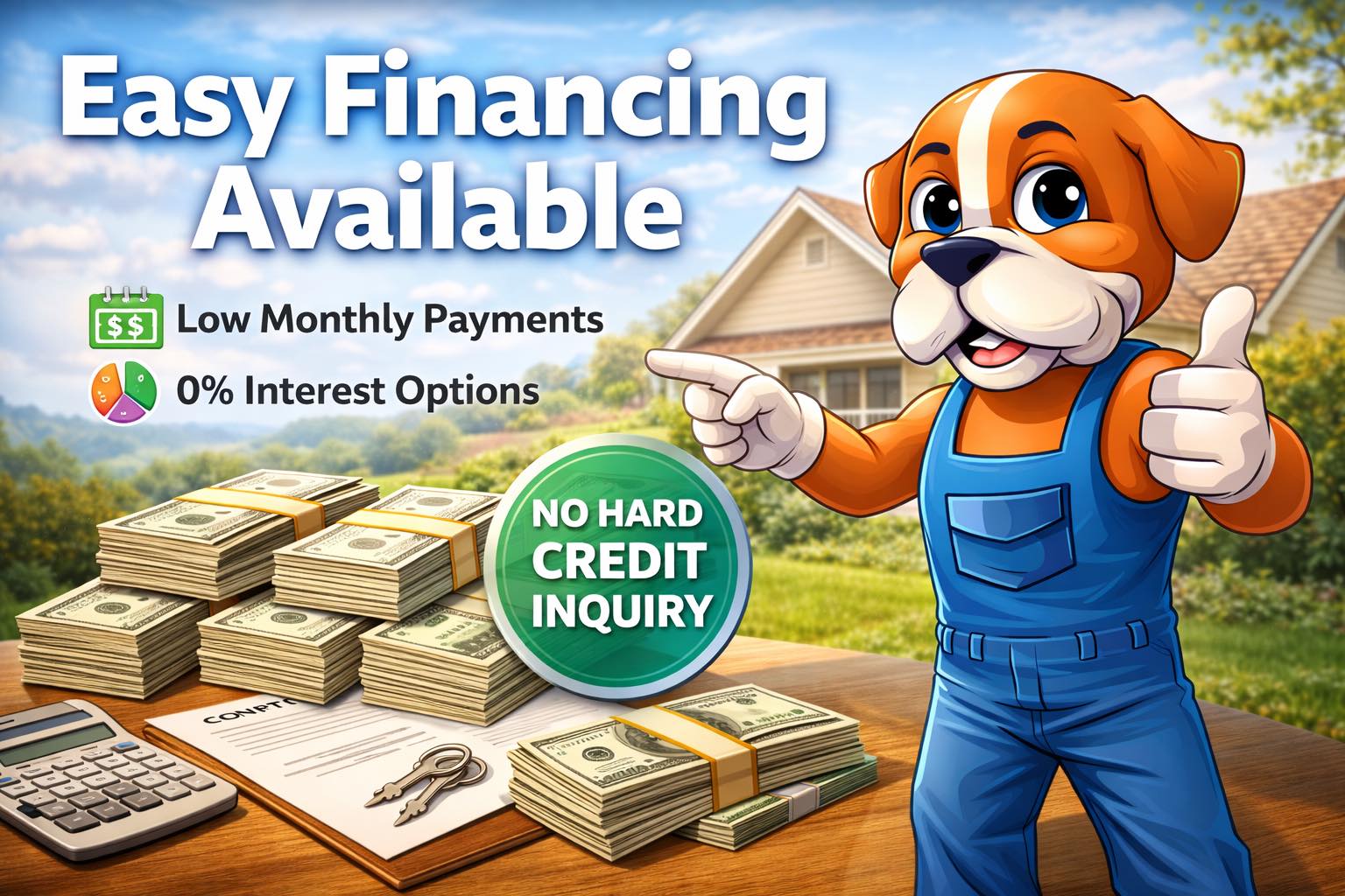 Mr. Roofer Facebook ad