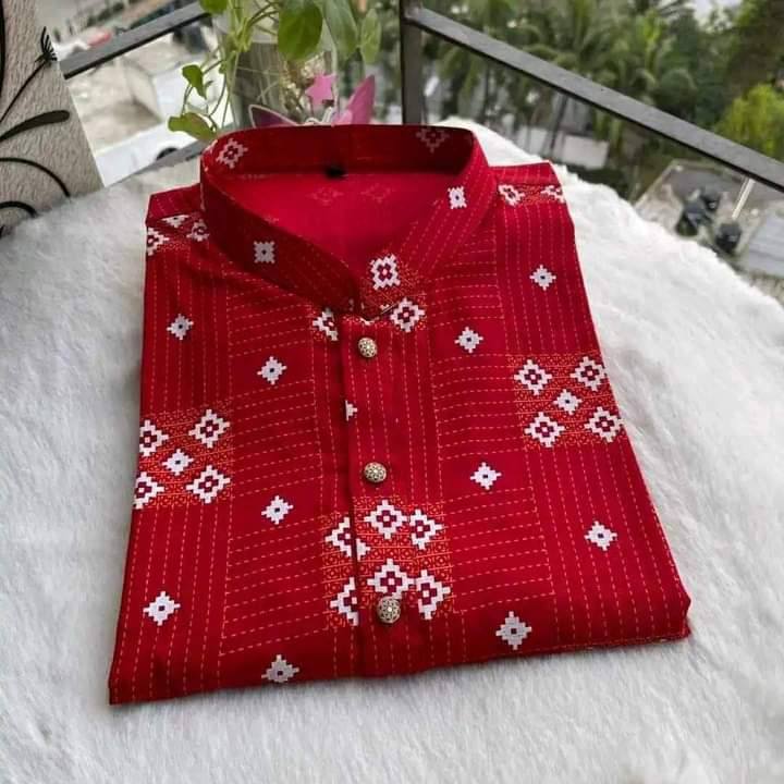 খাদি সততা বুটিকস Facebook ad: প্রিমিয়াম আড়ং কটন সুতি পাঞ্জাবি