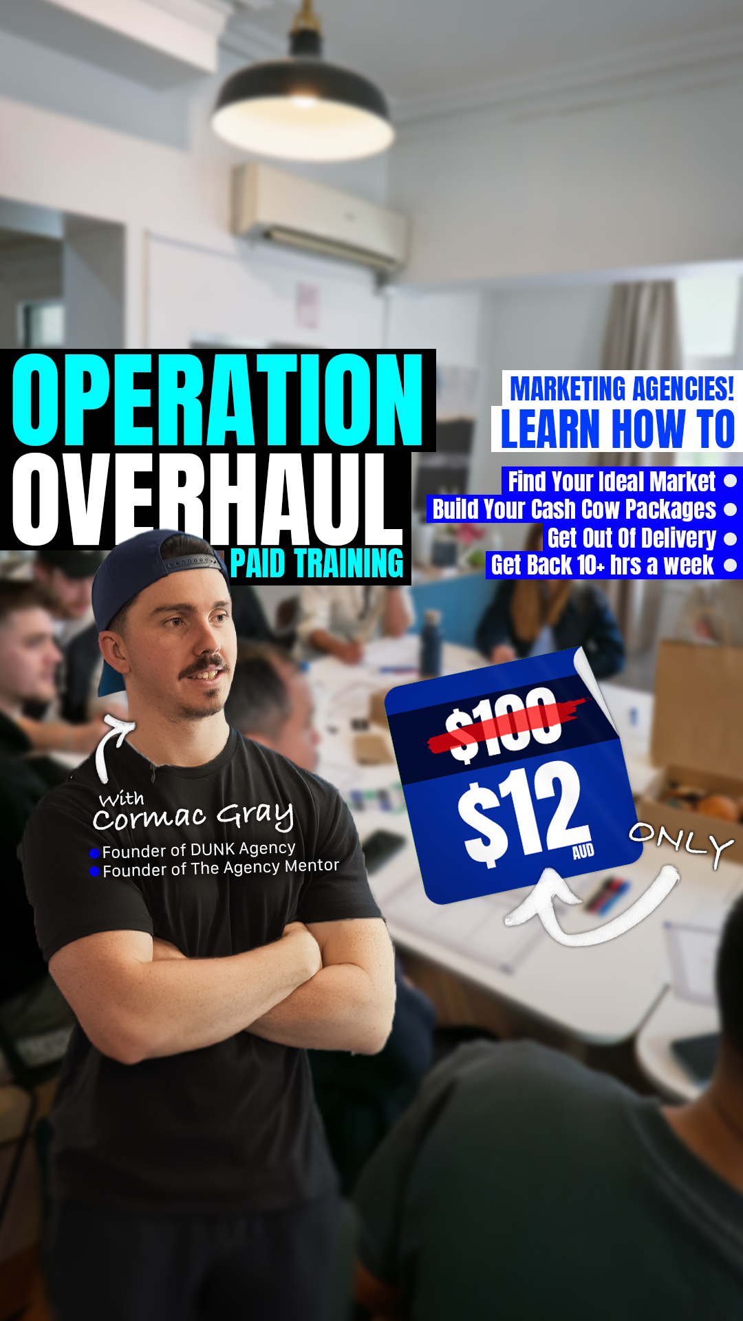 The Agency Mentor Facebook ad