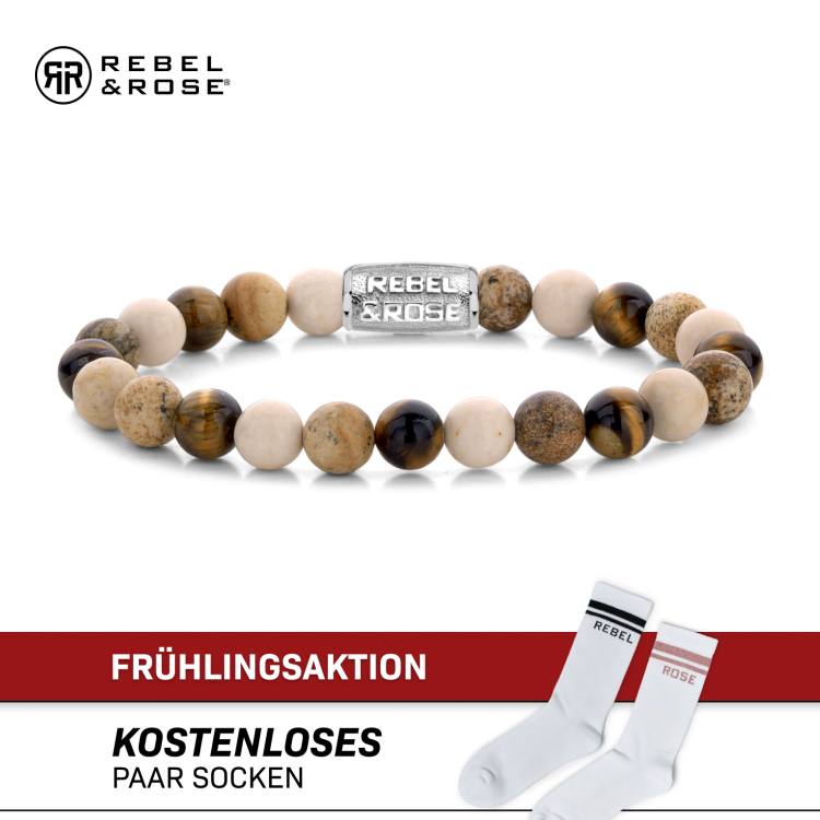Rebel & Rose Facebook ad: Kostenloses Paar Socken* im Wert von 9,95 €…