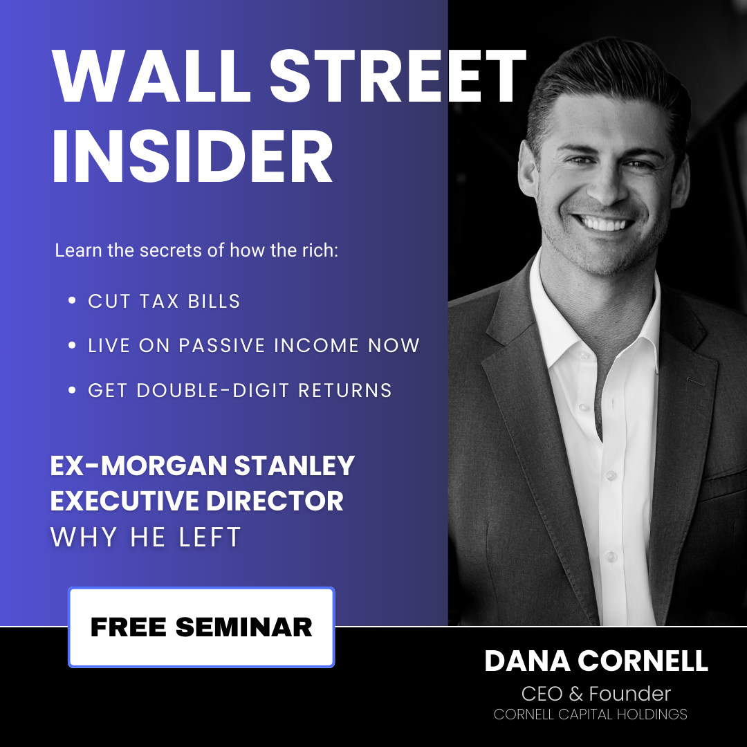 Cornell Capital Holdings LLC Facebook ad: Wealth Without Design Creates Risk, And Taxes