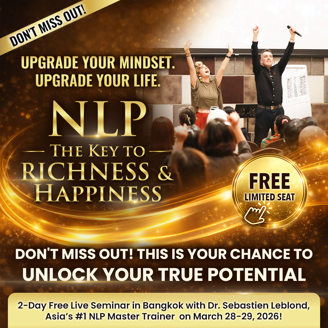 NLP Top Coach Bangkok Thailand Facebook ad