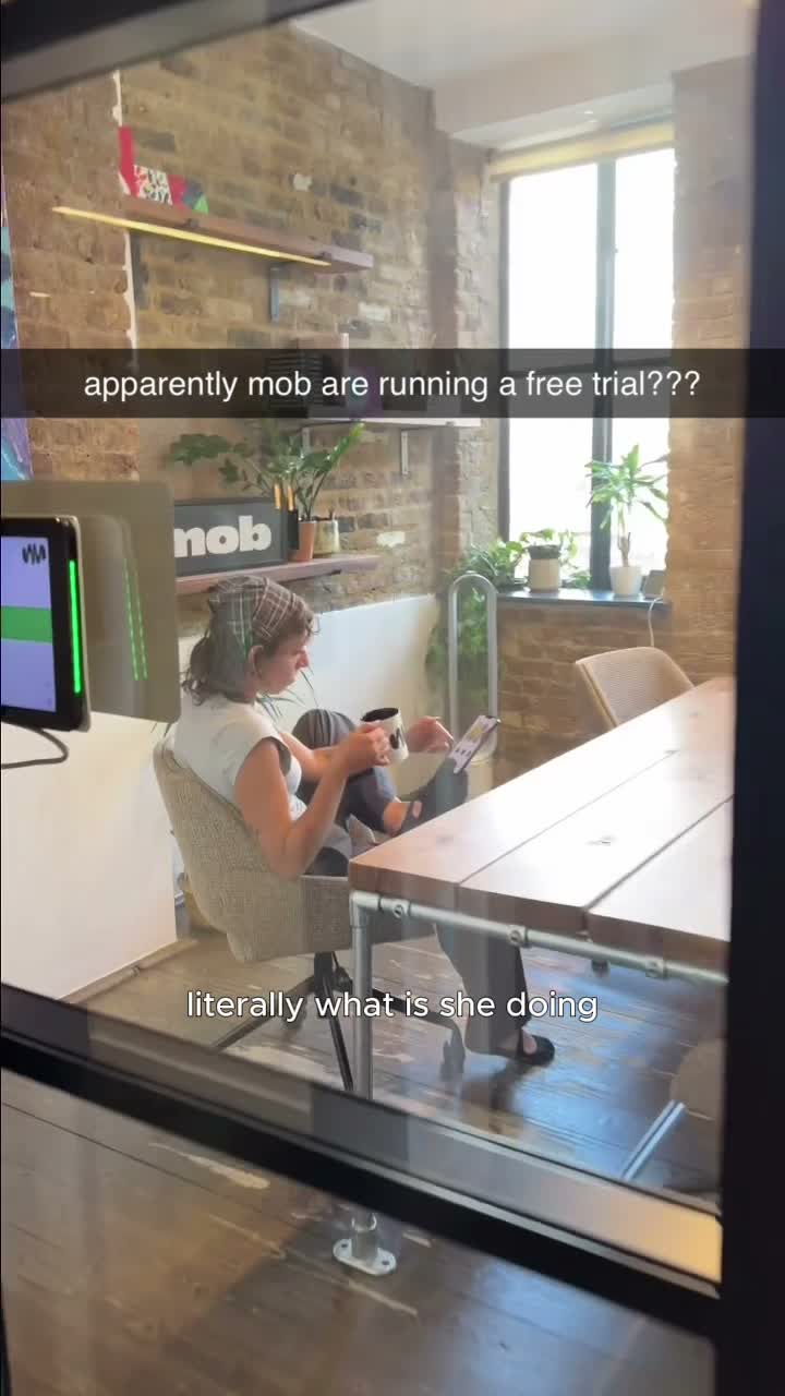 Mob Facebook ad: Try Mob for free